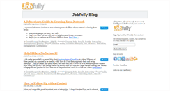 Desktop Screenshot of blog.jobfully.com